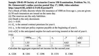 Exam LTAM exercise for November 14, 2021