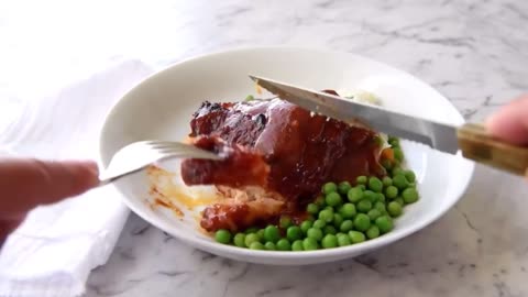 Self Saucing Baked Barbecue Chicken