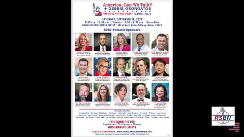 America, Can We Talk? with Debbie Georgatos - Recall Vote; Dr. Alveda King; Summit 9/14/21