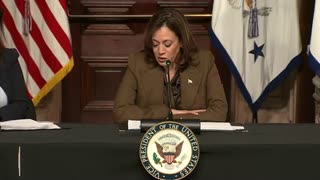 Kamala Harris Roundtable Meeting On "Voting Rights" ; Illegals Voting In Question