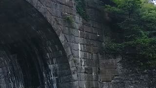 Keystone arches bridge in chester, ma