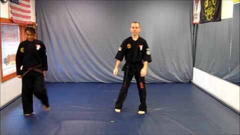 Basic Skillz Yellow Belt - Red Stripe