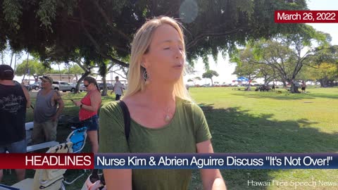 560 Abrien Aguirre & Nurse Kim Discuss "It's Not Over Yet" 4K