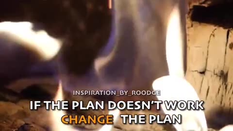 If the plan does’t work, change the plan but never the goal. 🧠