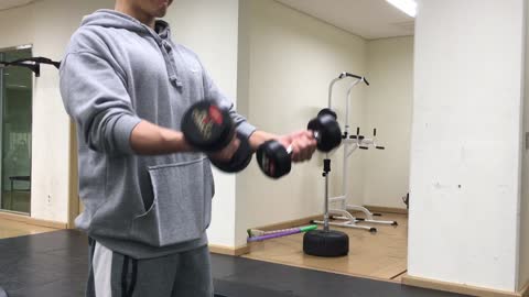 Chest Exercise Video of continuous exercise