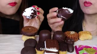 ASMR GIANT CHOCOLATE.