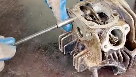 Auto parts cleaning installation