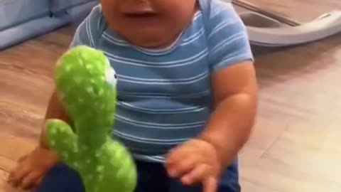 I just thought of sharing.… cute baby funny video