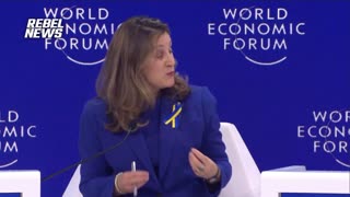 RAW: Chrystia Freeland's full comments at the WEF