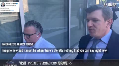 EXPOSE CNN: James O'Keefe Confronts CNN VP About Defamation Lawsuit