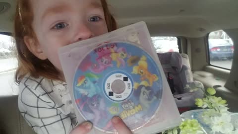 Little Girl Is So Excited About Her New Movie