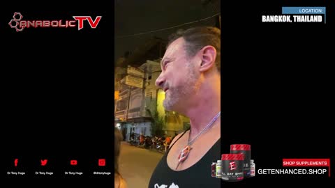 Live - Dr tony Huge Takes Us through The Streets of Thailand
