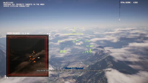 Project Wingman walkthrough, Mission 8: Clear Skies (NO COMMENTARY)