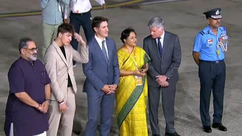 CasTrudeau arrives in Delhi for G-20 Summit