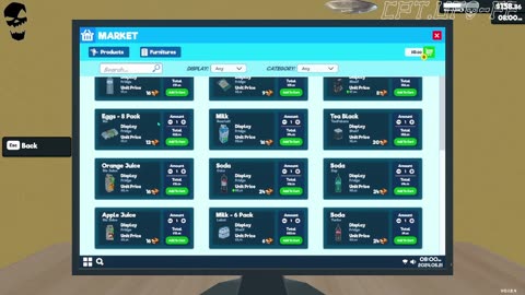 Managing Supermarket Simulator