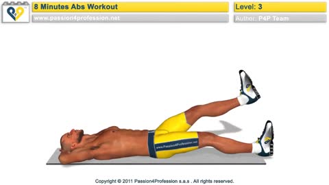 8 Min Abs Workout - Level 3