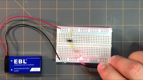 Slide Switch Circuit: More Switch Circuits! (Motbots' Simple Switch Project)