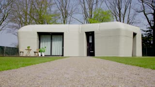 Netherlands' first 3D-printed house