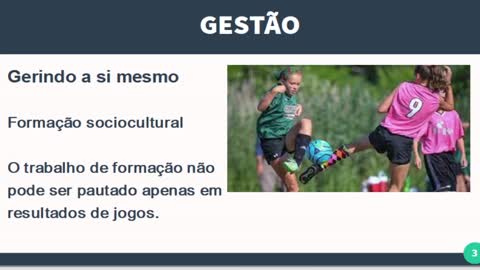 Escolinha de Futebol Meta - Gestão