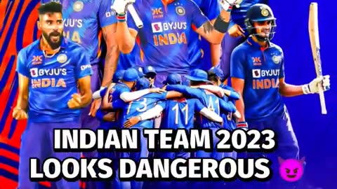 TEAM INDIA 2023 IS LOOKING DANGEROUS 😈 | #shorts #viratkohli