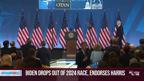 Biden drops out of 2024 presidential race, endorses Harris| U.S. NEWS ✅
