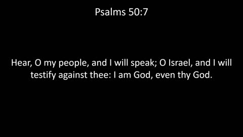 KJV Bible Psalms Chapter 50