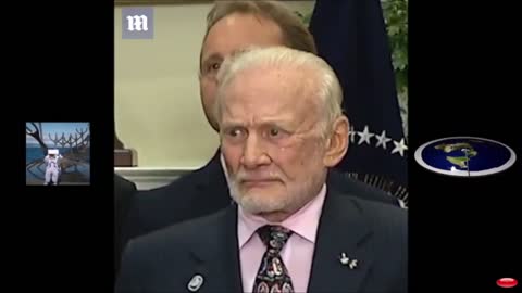 Trump parle conquête spatiale devant Aldrin