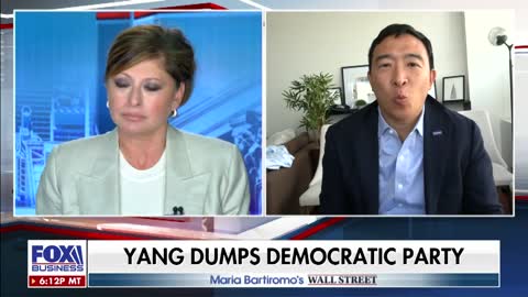 Andrew Yang speaks out after leaving the Democrat Party