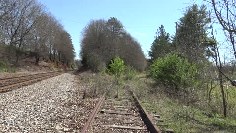 Wandering Around The End And Beginning Of The SB Branch In Shelby NC And The Former Junction 3-25-22