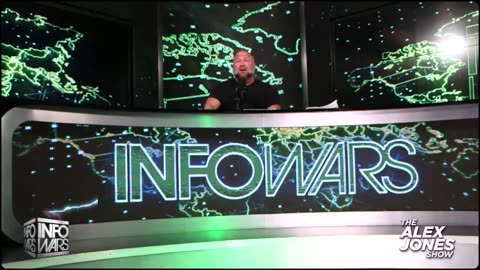 Alex Jones Beholds The Pale Horse / The Left Are Giant Piles Of Maggot Covered Flesh