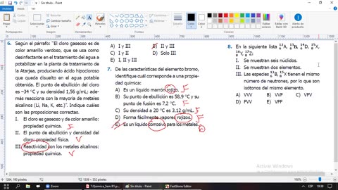 PAMER SEMESTRAL ESCOLAR 2022 | Semana 16 | Química