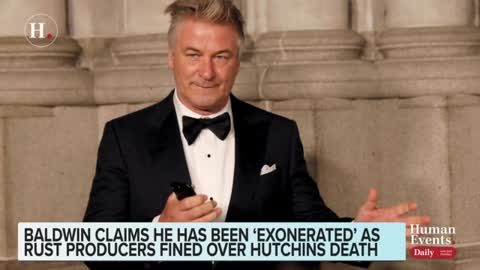 Jack Posobiec on Alec Baldwin claiming he has been "exonerated" as Rust producers are fined over the death of Halyna Hutchins