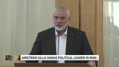 Hamas leader Ismail Haniyeh is killed in Iran by an alleged Israeli strike, threatening escalation