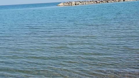 Water at the beach Presque Isle State Park