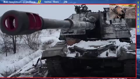 Russian tanks by burying Taliban style roadside bombs