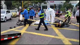 Accidente en la carrera 27 de Bucaramanga