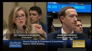 Blackburn Pushes Zuckerberg To Commit To Internet Privacy Legislation