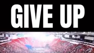 IN PRESIDENT TRUMP’S OWN WORDS “NEVER GIVE UP”