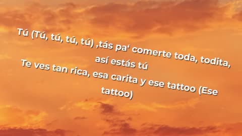 Rauw Alejandro ft Camilo - Tattoo REMIX (Lyrics)