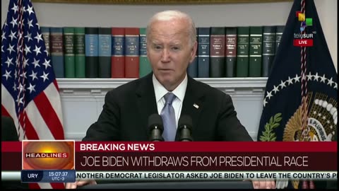 U.S._ Joe Biden withdraws from presidential race.