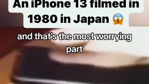 In 1980 the iPhone