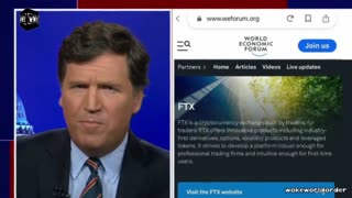 Tucker Carlson destroys the WEF and Sam Bankman Fried 😂