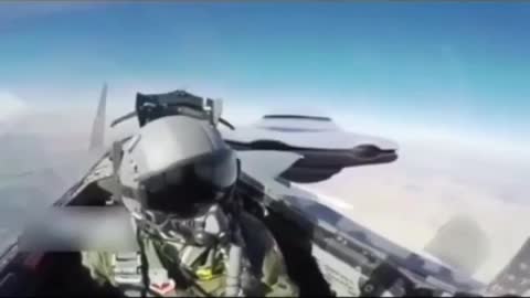 Air Force Pilot Being Pursued By UFO