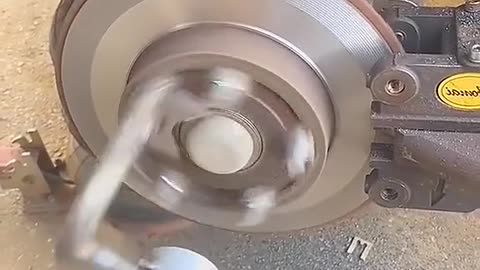 Brake disc grinding # repair car # Brake disc # grinding