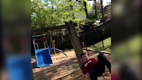 Parents dont belong on playgrounds 🤦‍♂️😅