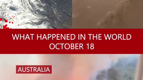 What happened in the world | October 18