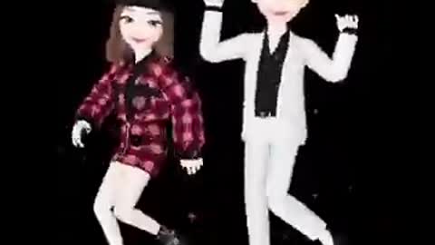 Cartoon Dancing Video