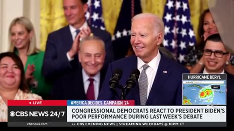 Biden speaks with Democratic leaders in Congress CBS New