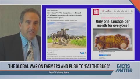 Marc Morano: Globalists Using Climate Narrative to Collapse Food Supply and Push Insects, Lab Meat