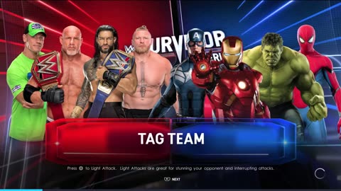 WWE Elite Heavyweights vs. The Avengers _ Tag Team ELIMINATION Match _ WWE 2K22